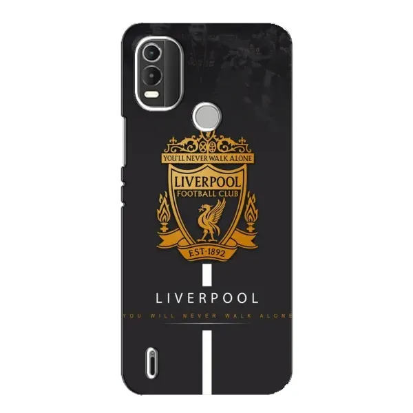 Чехол с рисунком «Liverpool» для Nokia C21 Plus