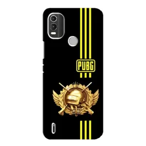 Чехол (TPU) с картинкой "Лого Пабг" на Нокиа С21 Плюс (Лого PUPG)