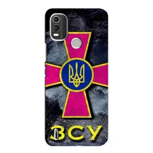 ЗСУ Чехлы (TPU) для Nokia C21 Plus (Лого ЗСУ)