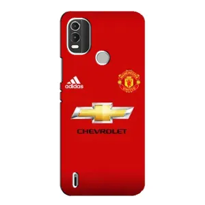 Силиконовые Чехлы принт Футбол на Nokia C21 Plus (Man United)