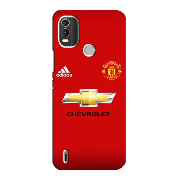 Чехол с рисунком «Man United» для Nokia C21 Plus