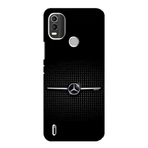Силіконовий бампер з картинкою машини на Nokia C21 Plus (Mercedes)