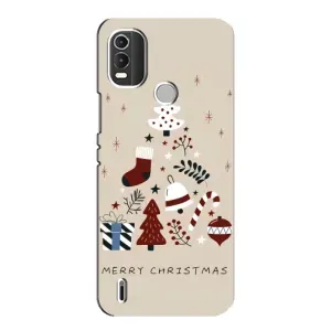 Чохол Санта Клаус для Nokia C21 Plus (Merry Christmas)