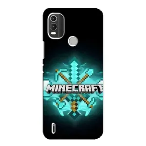 Чехол майнкрафт для Nokia C21 Plus (MineCraft 2)