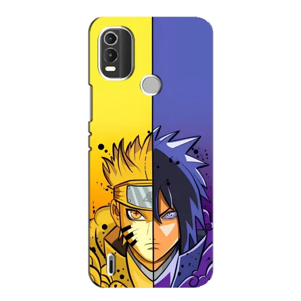 Чехол с рисунком «Naruto Vs Sasuke» для Nokia C21 Plus Чехол с рисунком «Naruto Vs Sasuke» для Nokia C21 Plus