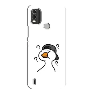 Бампер с принтом Мемы для Nokia C21 Plus (Непонимание)