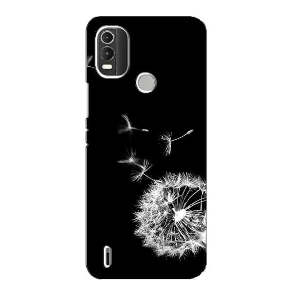 Чехол с рисунком «Одуванчик на чёрном» для Nokia C21 Plus Чехол с рисунком «Одуванчик на чёрном» для Nokia C21 Plus