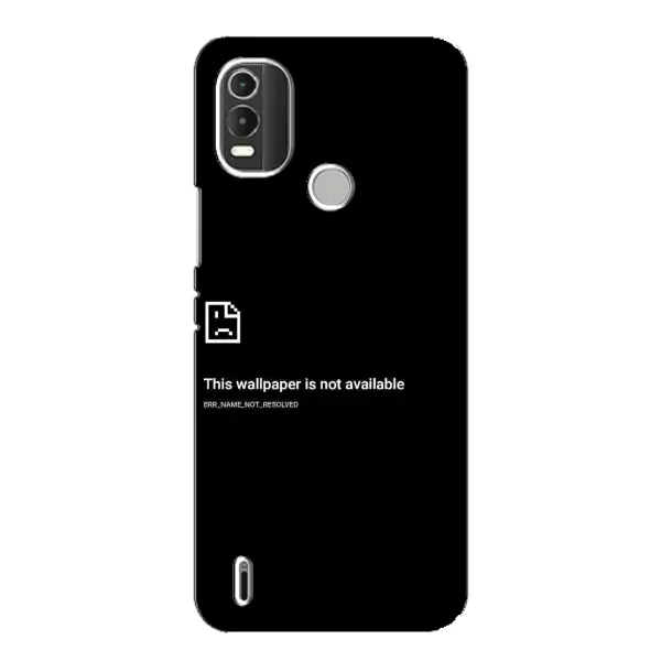 Чохол з малюнком «Помилка» для Nokia C21 Plus