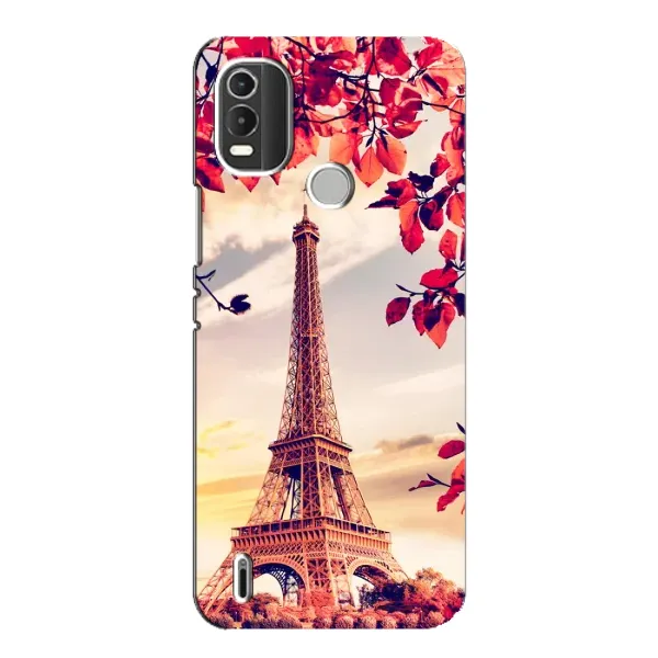 Чехол с рисунком «Paris photo» для Nokia C21 Plus Чехол с рисунком «Paris photo» для Nokia C21 Plus