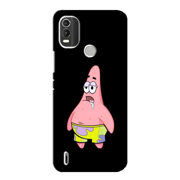 Чехол с рисунком «Патрик завис» для Nokia C21 Plus Чехол с рисунком «Патрик завис» для Nokia C21 Plus