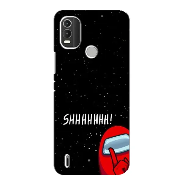 Чехол с рисунком «SHHHHH» для Nokia C21 Plus Чехол с рисунком «SHHHHH» для Nokia C21 Plus