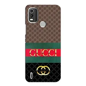 Чехлы Бренд GUCCI для Nokia C21 Plus (Стиль GUCCI)