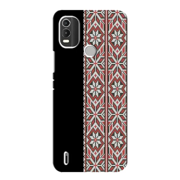 Чехол с рисунком «Стильная вишиванка» для Nokia C21 Plus Чехол с рисунком «Стильная вишиванка» для Nokia C21 Plus