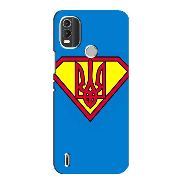 Чехол с рисунком «Super - Герб» для Nokia C21 Plus Чехол с рисунком «Super - Герб» для Nokia C21 Plus