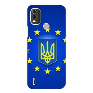 Чохол з Українською символікою на Нокіа С21 Плюс (Україна це Європа)