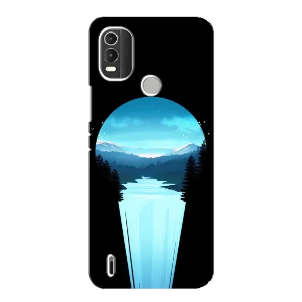 Чохол з малюнком «Синій Водоспад» для Nokia C21 Plus Чохол з малюнком «Синій Водоспад» для Nokia C21 Plus