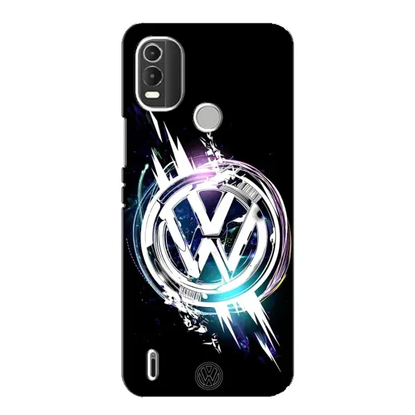 Чехол с рисунком «Volkswagen на черном» для Nokia C21 Plus Чехол с рисунком «Volkswagen на черном» для Nokia C21 Plus