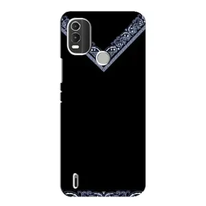 Силиконовый Чехол на Nokia C21 Plus (Воротник вышиванки)