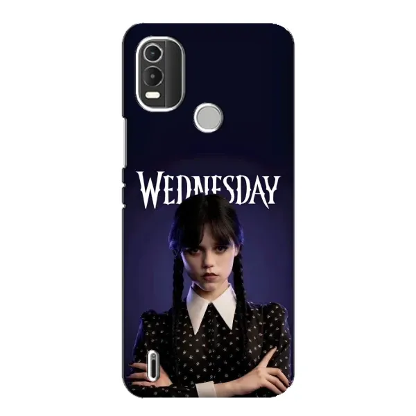 Чехол с рисунком «Wednesdey» для Nokia C21 Plus Чехол с рисунком «Wednesdey» для Nokia C21 Plus