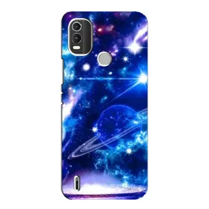 Чехлы КОСМОС для Nokia C21 Plus (Яркий космос)