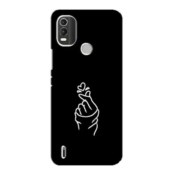Чехол с рисунком «Знак Сердечка» для Nokia C21 Plus Чехол с рисунком «Знак Сердечка» для Nokia C21 Plus