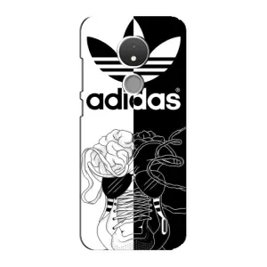 Чохол с стилі "Адідас" для Нокіа С21 (Adidas шнурки)