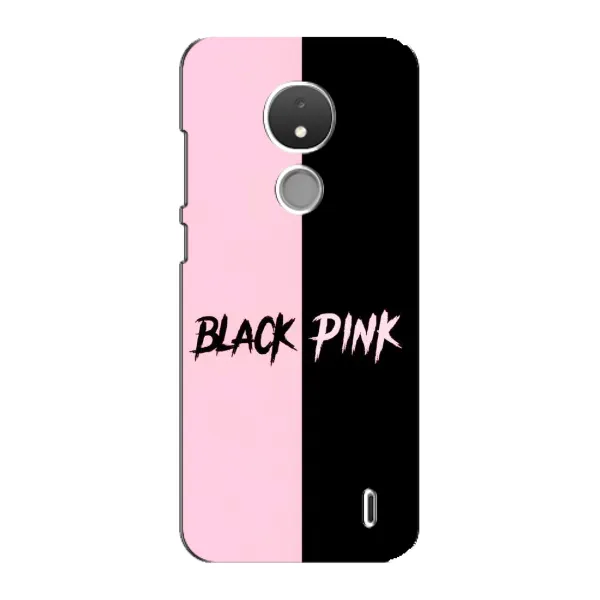 Чехол с рисунком «BLACK PINK» для Nokia C21