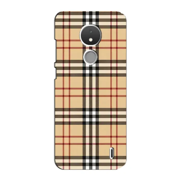 Чехол с рисунком «Burberry стиль» для Nokia C21 Чехол с рисунком «Burberry стиль» для Nokia C21