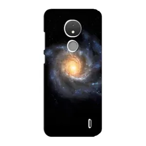 Чехлы КОСМОС для Nokia C21 (Черная дыра)