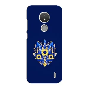 Чехол с рисунком «Цветущий Герб» для Nokia C21