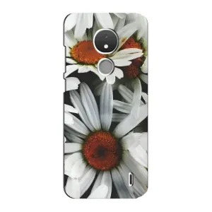 Чехол с ромашками на Nokia C21 (Цветы Ромашки)