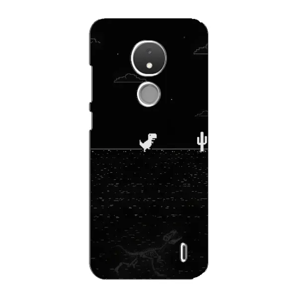 Чехол с рисунком «Динозаврик» для Nokia C21