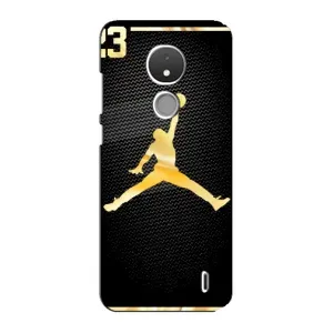 Силіконовый Чохол Nike Air Jordan на Нокіа С21 (Джордан 23)