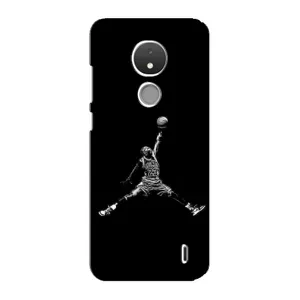 Силіконовый Чохол Nike Air Jordan на Нокіа С21 (Джордан)