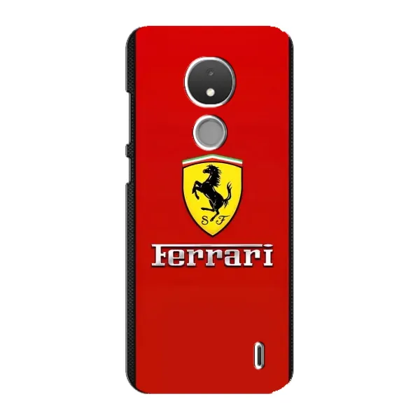 Чехол с рисунком «Ferrari Logo» для Nokia C21