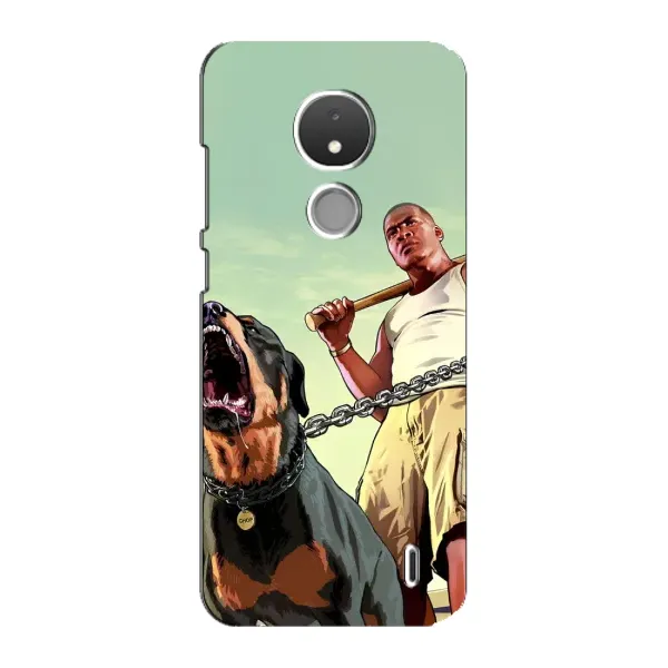 Чохол з малюнком «GTA» для Nokia C21 Чохол з малюнком «GTA» для Nokia C21