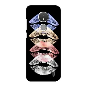 Чехол Стильные девушки на Nokia C21 (Губы)