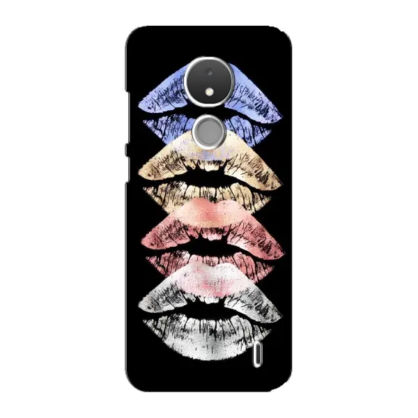 Чохол з малюнком «Губи» для Nokia C21