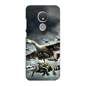 Чохол з мемами траралело тралала для Nokia C21 (Гусіні і крокоділо)