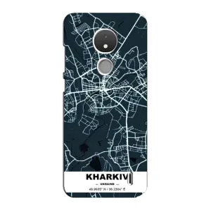 Чехлы силиконовые (Город Харьков) на Нокиа С21 (Харьков)