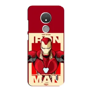 Чехол Супергерой Железный человек на Nokia C21 (Iron man)