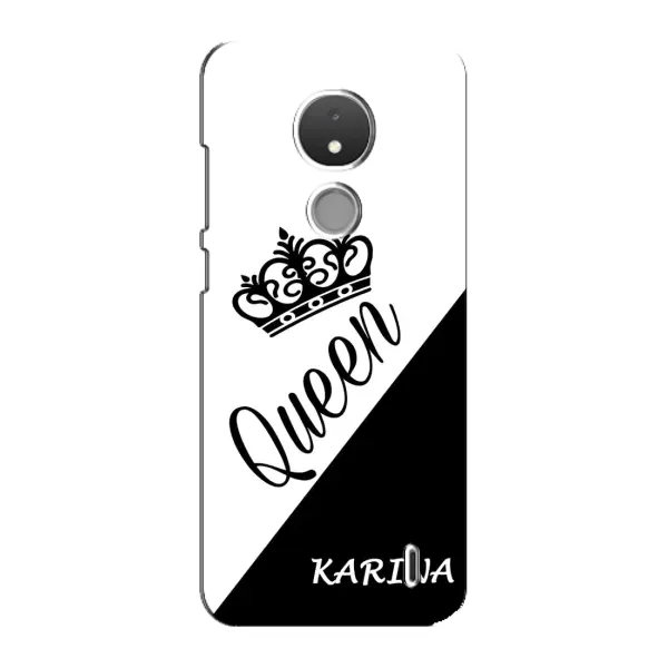 Чехол с рисунком «KARINA» для Nokia C21