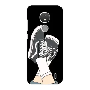 Чохол з Прикольним Принтом на Nokia C21 (Кеди)