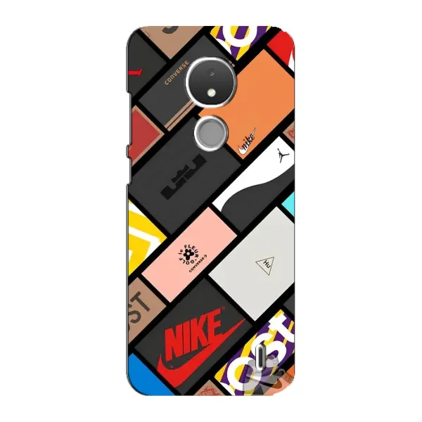 Чехол с рисунком «Коробки» для Nokia C21 Чехол с рисунком «Коробки» для Nokia C21