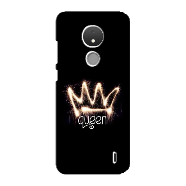 Чехол с рисунком «Корона» для Nokia C21