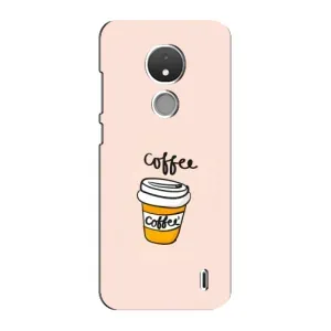 Чохол з зображенням смачної їжі для Nokia C21 (Кружка Кави)