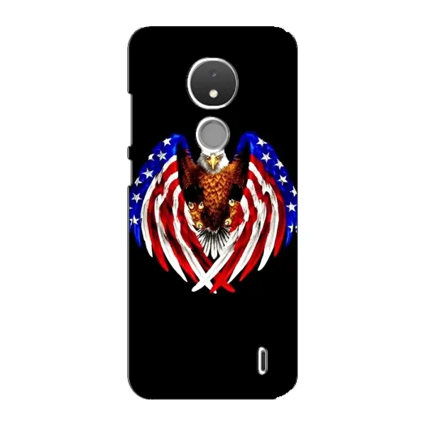 Чехол с рисунком «Крылья США» для Nokia C21