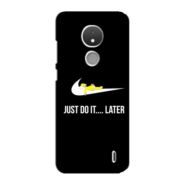 Чехол с рисунком «Later» для Nokia C21 Чехол с рисунком «Later» для Nokia C21