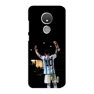Чохли Лео Мессі Аргентина для Nokia C21 (Лео Чемпіон)