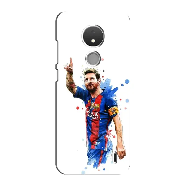 Чехол с рисунком «Leo Messi» для Nokia C21 Чехол с рисунком «Leo Messi» для Nokia C21